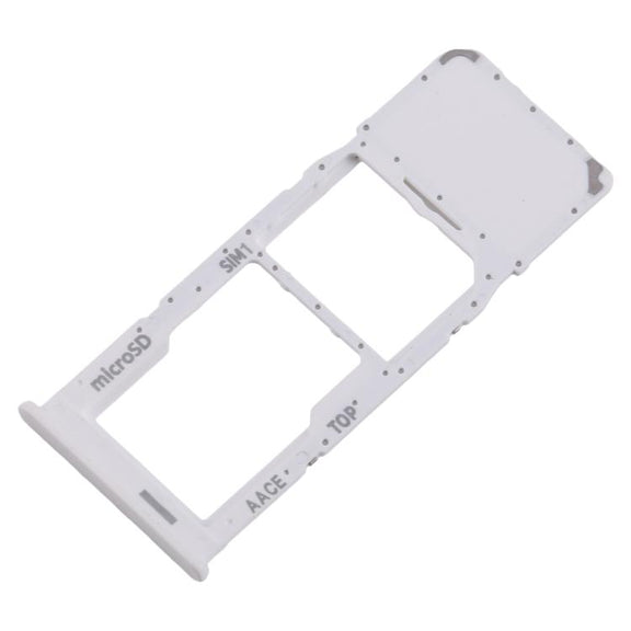 For Samsung Galaxy A13 SM-A135 Original SIM + Micro SD Card Tray (White)