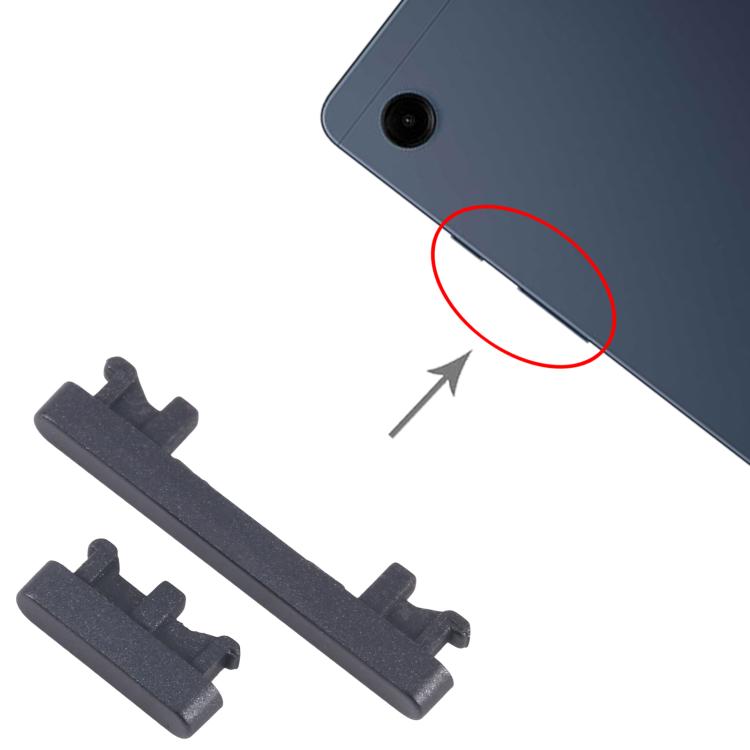 For Samsung Galaxy Tab A9 SM-X110/X115 Power Button and Volume Control Button (Grey)