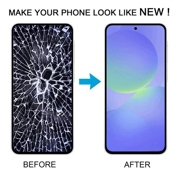 For Samsung Galaxy A36 SM-A366B Original LCD Screen Digitizer Full Assembly with Frame (Silver)