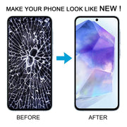 For Samsung Galaxy A55 SM-A556B Original LCD Screen Digitizer Full Assembly with Frame (Blue)