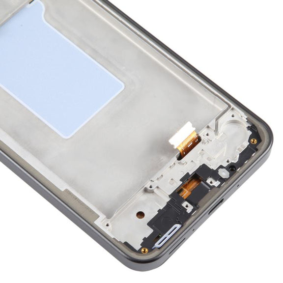 For Samsung Galaxy A26 SM-A266B 6.46 inch OLED LCD Screen Digitizer Full Assembly with Frame (Black)