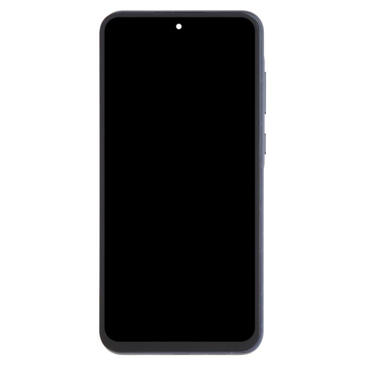 For Samsung Galaxy A55 SM-A556B OLED LCD Screen Digitizer Full Assembly with Frame (Blue)