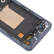 For Samsung Galaxy A55 SM-A556B OLED LCD Screen Digitizer Full Assembly with Frame (Blue)