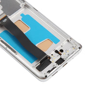 For Samsung Galaxy S20 Ultra SM-G988B 6.78 inch TFT LCD Screen Digitizer Full Assembly with Frame, Not Supporting Fingerprint Identification (Silver)