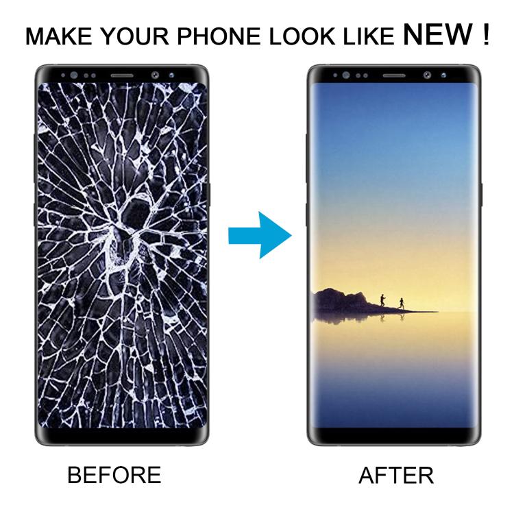 For Samsung Galaxy Note 8 SM-N950F 6.25 inch TFT LCD Screen Digitizer Full Assembly with Frame (Silver)