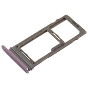 For Galaxy Note9 SIM Card Tray +  Micro SD Card Tray (Purple)