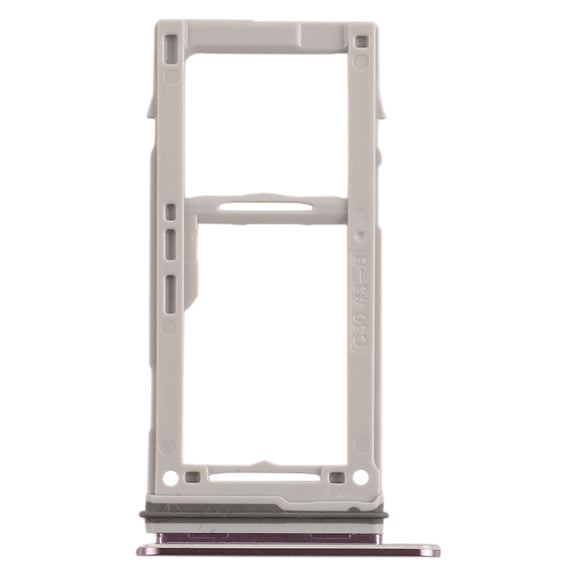 For Galaxy Note9 SIM Card Tray + SIM Card Tray / Micro SD Card Tray (Purple)