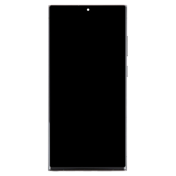 For Samsung Galaxy S23 Ultra SM-S918U US Edition Original LCD Screen Digitizer Full Assembly with Frame (Green)