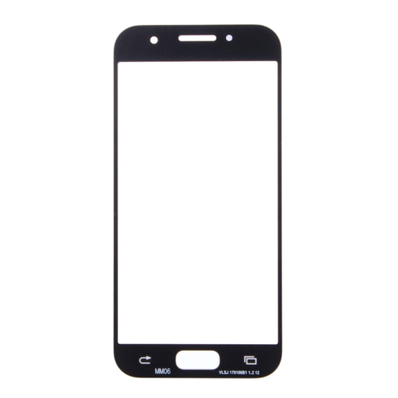 For Galaxy A5 (2017) / A520  Front Screen Outer Glass Lens (Gold)