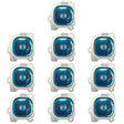 For Galaxy J6 (2018) 10pcs Camera Lens Cover (Silver) - free shipping - PMc TechLife - Order now!