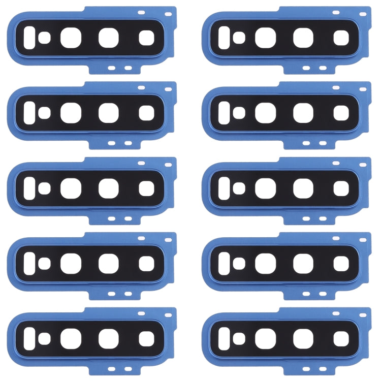 For Galaxy S10 10pcs Camera Lens Cover (Blue)