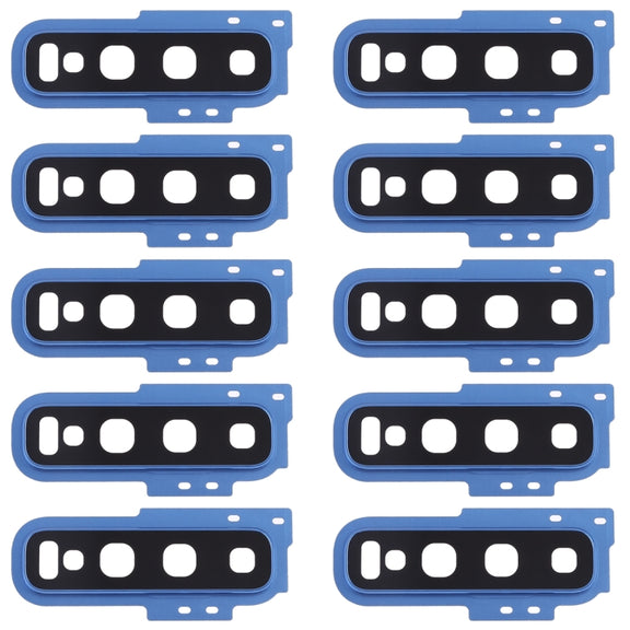 For Galaxy S10 10pcs Camera Lens Cover (Blue)