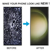 For Samsung Galaxy S23 Ultra SM-S918B EU Edition Original LCD Screen Digitizer Full Assembly with Frame (Purple)
