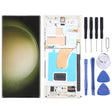 For Samsung Galaxy S23 Ultra 5G SM-S918B EU Edition 6.78 inch OLED LCD Screen Digitizer Full Assembly with Frame (Silver) - free shipping - PMc TechLife - Order now!