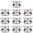 10 PCS Charging Port Connector for Huawei Honor 6A - Tail Connector by PMc TechLife | Online Shopping South Africa | PMc TechLife | Buy Now Pay Later Mobicred