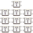 10 PCS Charging Port Connector for Huawei Nova Lite Plus - Tail Connector by PMc TechLife | Online Shopping South Africa | PMc TechLife | Buy Now Pay Later Mobicred