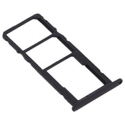 SIM Card Tray + SIM Card Tray + Micro SD Card Tray for Huawei Honor 8A Pro (Black)