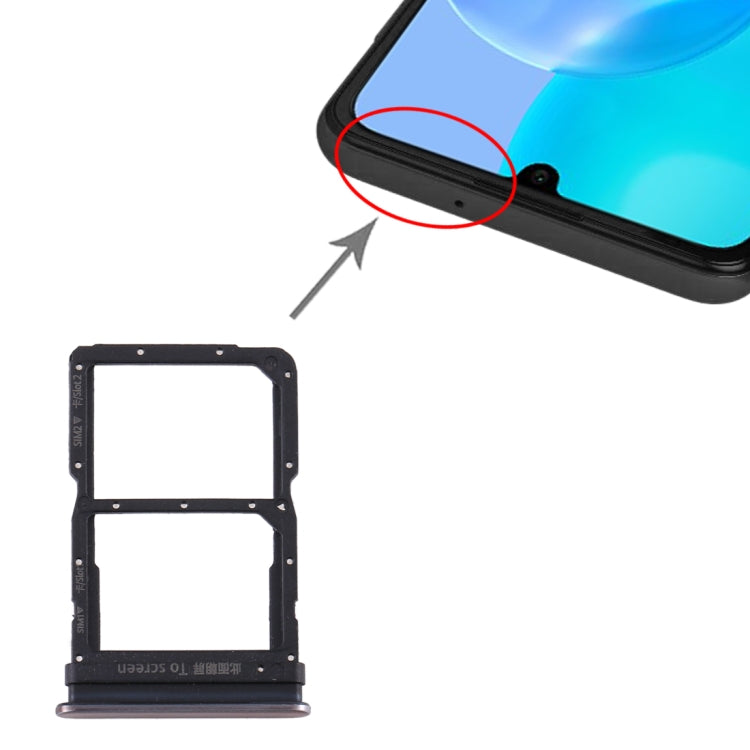 SIM Card Tray + SIM Card Tray for Huawei Honor 30 Youth (Gold)