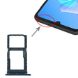 SIM Card Tray + SIM Card Tray / Micro SD Card Tray for Huawei Enjoy Z 5G (Green) - Card Socket by PMc TechLife | Online Shopping South Africa | PMc TechLife | Buy Now Pay Later Mobicred
