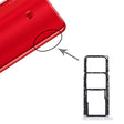 SIM Card Tray + SIM Card Tray + Micro SD Card Tray for Huawei Enjoy Max (Silver) - Card Socket by PMc TechLife | Online Shopping South Africa | PMc TechLife | Buy Now Pay Later Mobicred
