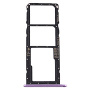 SIM Card Tray + SIM Card Tray + Micro SD Card Tray for Huawei Y8s (Purple)
