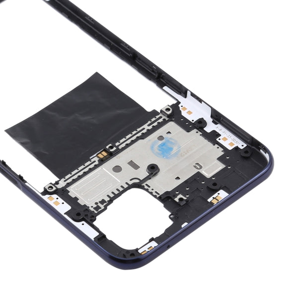 For OPPO A92s/Reno4 Z 5G PDKM00 Middle Frame Bezel Plate (Black)