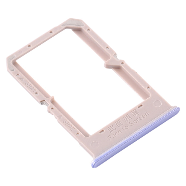 For OPPO A72 5G / K7X 5G / A53 5G SIM Card Tray + SIM Card Tray(Purple)
