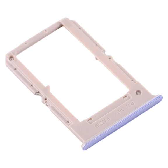 For OPPO A72 5G / K7X 5G / A53 5G SIM Card Tray + SIM Card Tray(Purple)