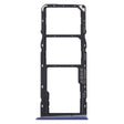For OPPO Realme C11 RMX2185  SIM Card Tray + SIM Card Tray + Micro SD Card Tray (Blue) - Card Socket by PMc TechLife | Online Shopping South Africa | PMc TechLife | Buy Now Pay Later Mobicred