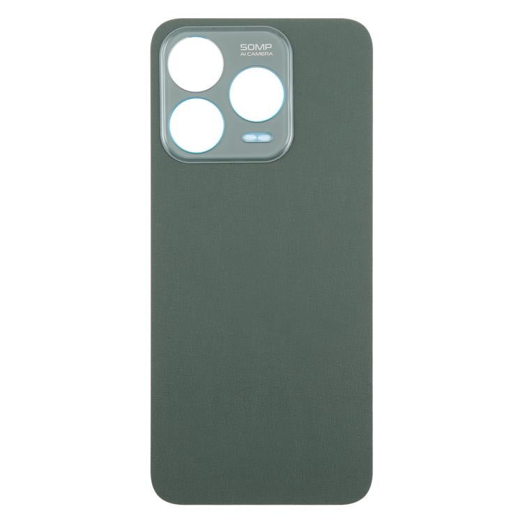 For ZTE Blade V70 Design Leather Material Battery Back Cover with Adhesive