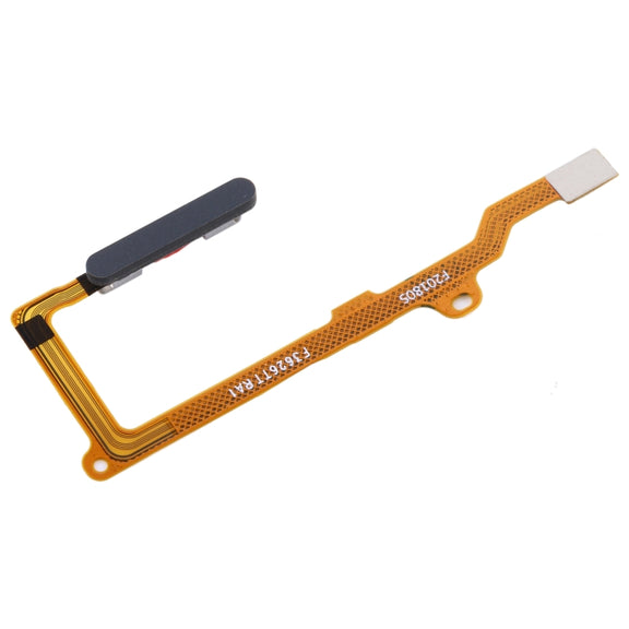 Fingerprint Sensor Flex Cable for Huawei Nova 6 SE / Nova 7 SE / Nova 7i / Honor 30s(Black)