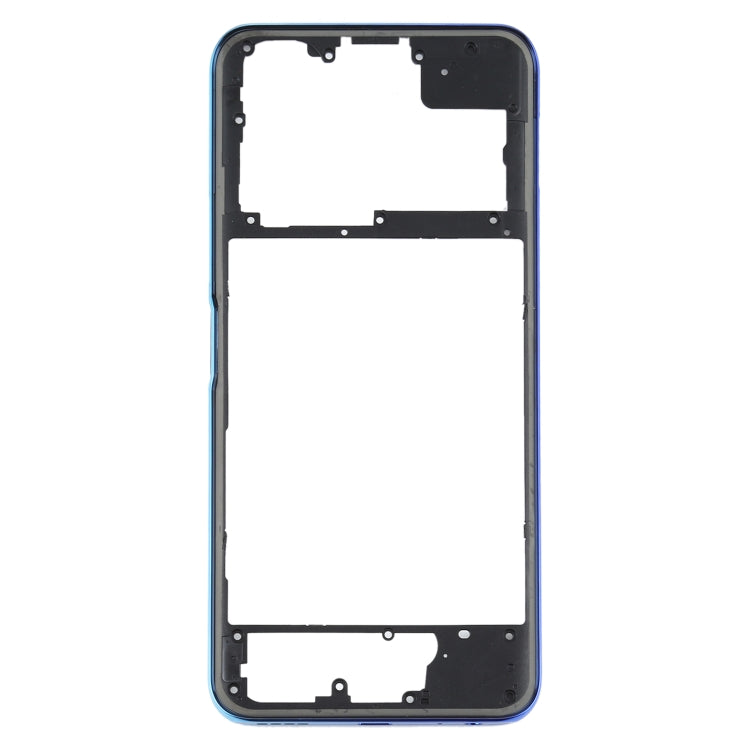 For Vivo Y51s V2002A Middle Frame Bezel Plate(Blue)