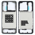 For Vivo Y73s V2031A Middle Frame Bezel Plate(Black) - Frame Bezel Plate by PMC TechLife | Online Shopping South Africa | PMC TechLife