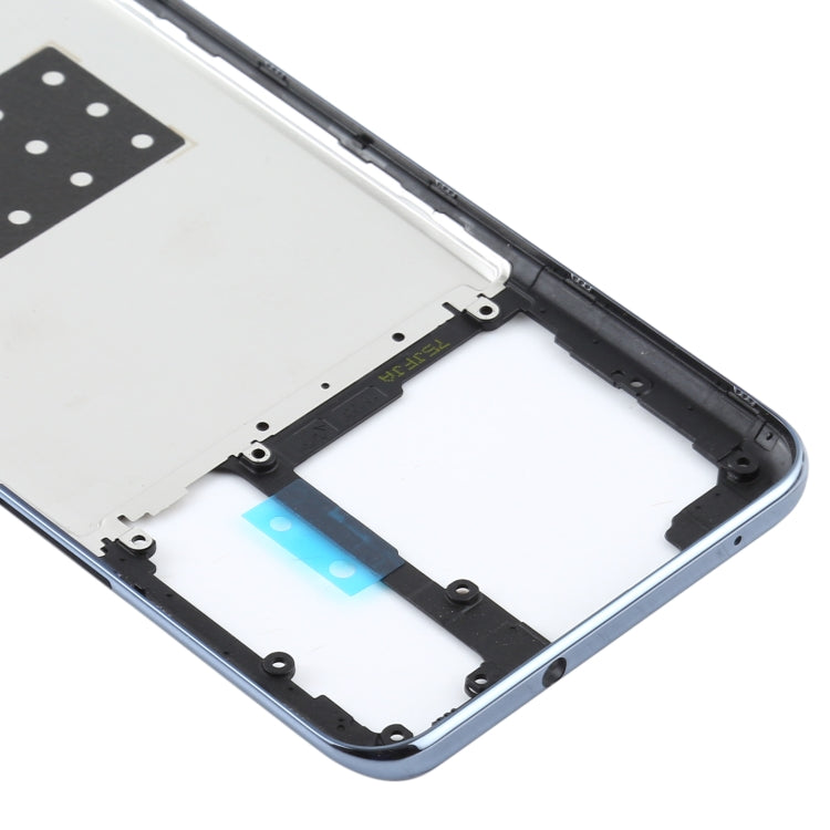 For Vivo Y73s V2031A Middle Frame Bezel Plate(Black)