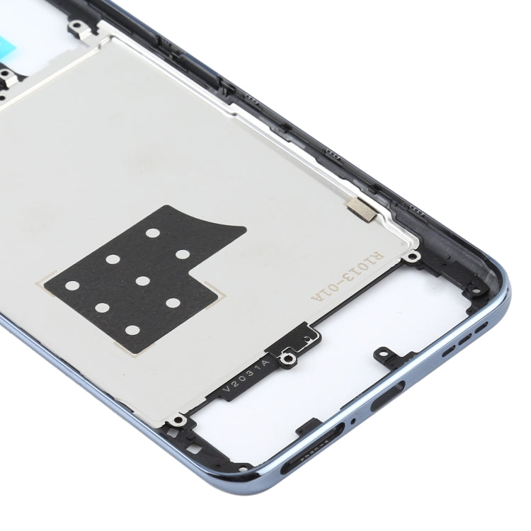 For Vivo Y73s V2031A Middle Frame Bezel Plate(Black)