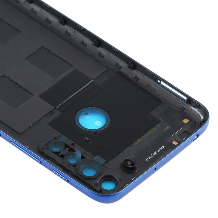 Battery Back Cover for Motorola One Fusion/XT2073-2(Blue)
