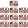 10 PCS Back Camera Lens for Motorola Moto G9 Plus XT2087-1 (Gold) - Camera Accessories by PMC TechLife | Online Shopping South Africa | PMC TechLife | Buy Now Pay Later Mobicred