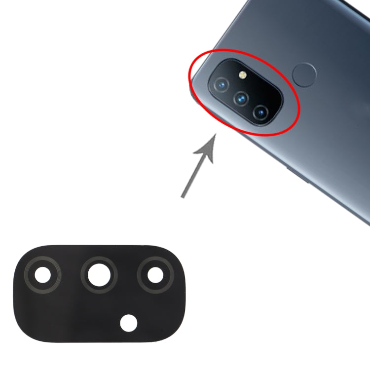 For OnePlus Nord N100 10pcs Back Camera Lens