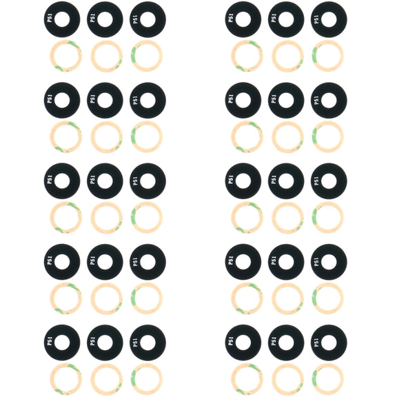 For OPPO Reno5 PEGM00 PEGT00 10pcs Back Camera Lens
