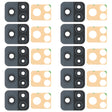 For Vivo iQOO U3 V2061A 10pcs Back Camera Lens - Camera Parts by PMC TechLife | Online Shopping South Africa | PMC TechLife | Buy Now Pay Later Mobicred