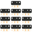 For Vivo Y12s V2026 V2033 10pcs Back Camera Lens - Camera Parts by PMC TechLife | Online Shopping South Africa | PMC TechLife | Buy Now Pay Later Mobicred
