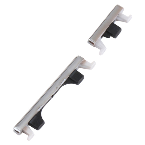 Power Button and Volume Control Button for Motorola Moto One Action XT2013-1 XT2013-2 XT2013-4 (Silver)