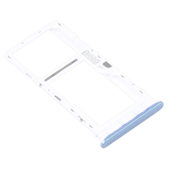 SIM Card Tray + SIM Card Tray / Micro SD Card Tray for Motorola Moto G10 XT2127-2 (Grey)
