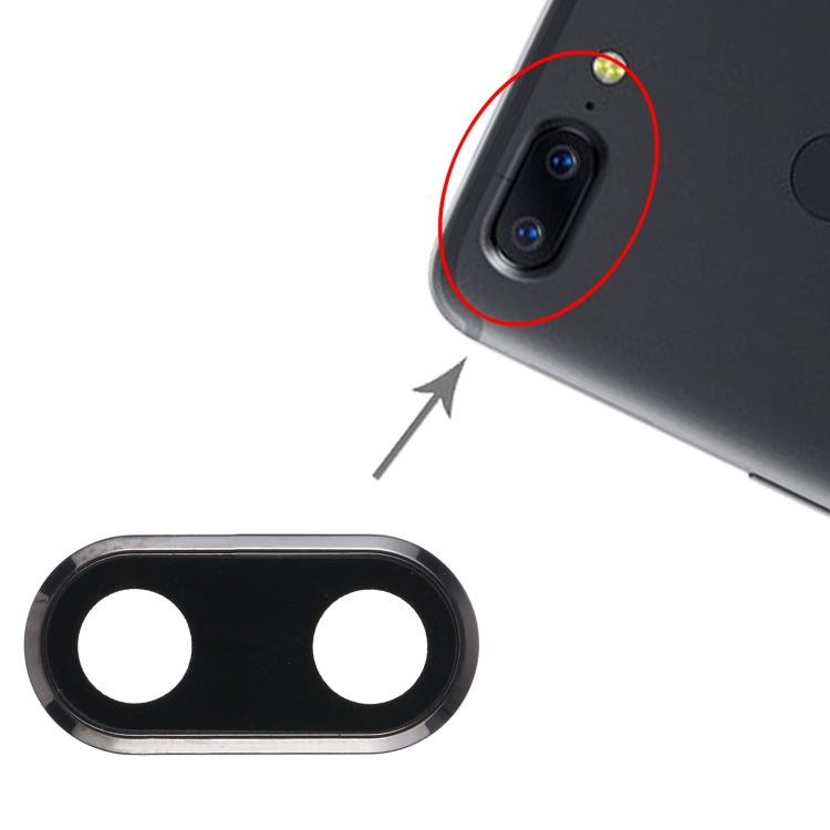 For OnePlus 5T / 5 Camera Lens Cover (Black)