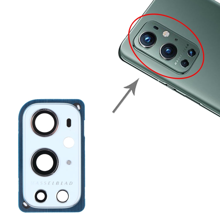 For OnePlus 9 Pro Camera Lens Cover (Silver)
