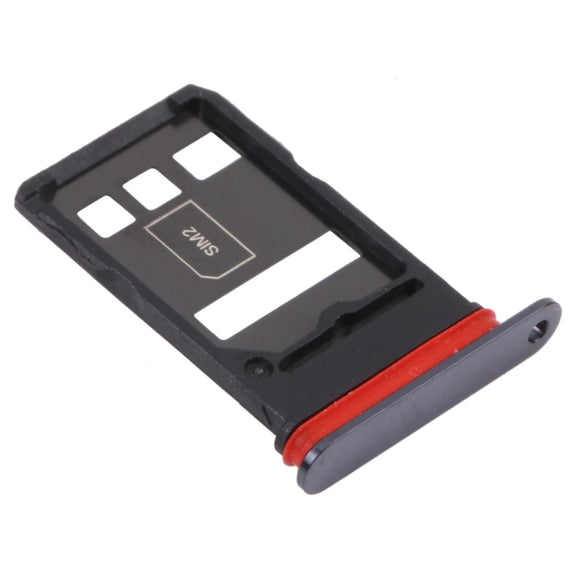 SIM Card Tray + SIM Card Tray for Honor V40 5G(Black)