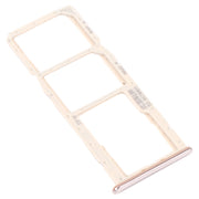 SIM Card Tray + SIM Card Tray + Micro SD Card Tray for Huawei Y5p (Gold)