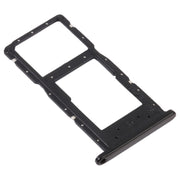SIM Card Tray + SIM Card Tray / Micro SD Card Tray for Honor 9S (Black)