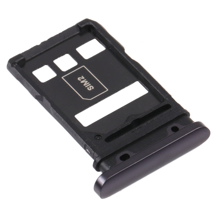 SIM Card Tray + SIM Card Tray for Huawei Nova 7 5G (Black)