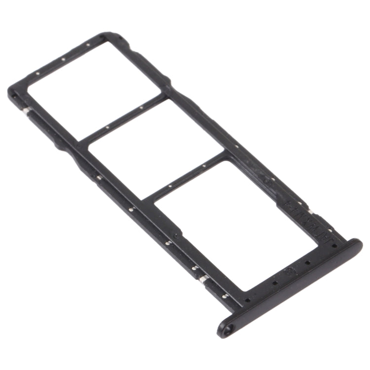 SIM Card Tray + SIM Card Tray + Micro SD Card Tray for Honor 8A 2020 (Black)